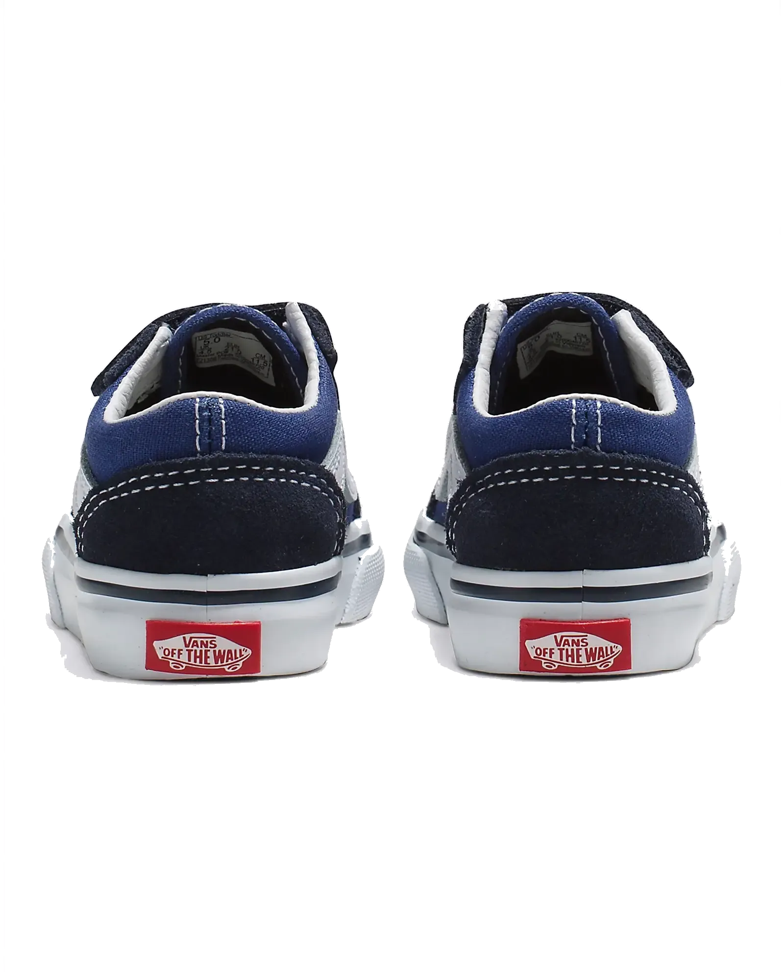 Vans Toddler Old Skool V - Navy/White
