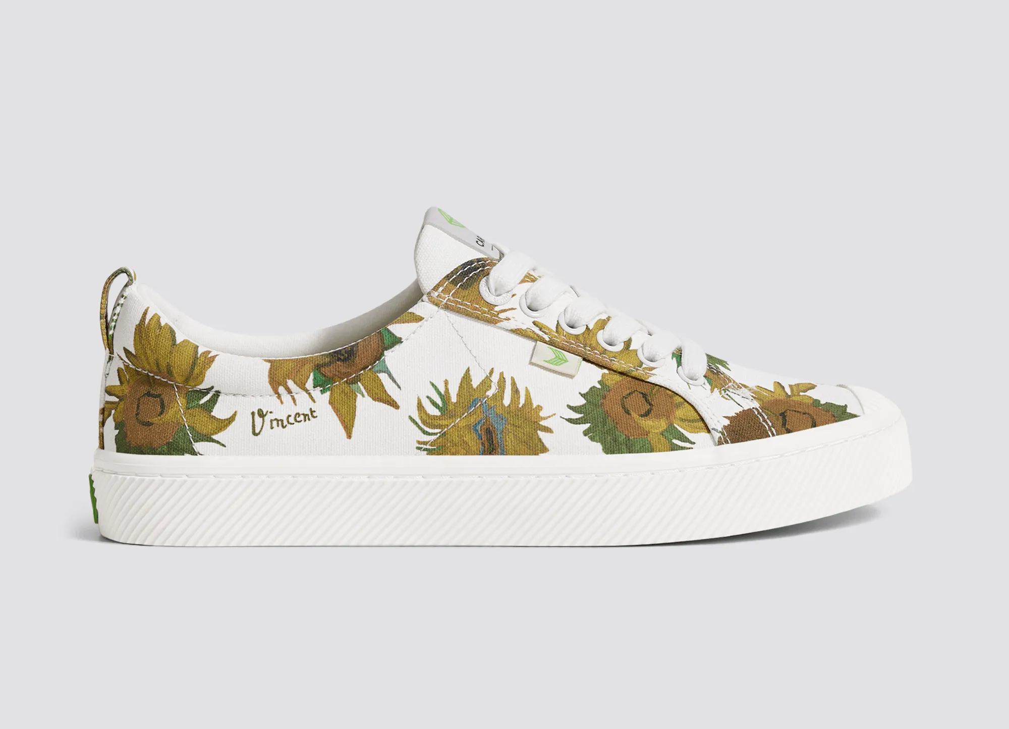 VGM OCA Low Sunflowers Off-White Canvas Sneaker Women