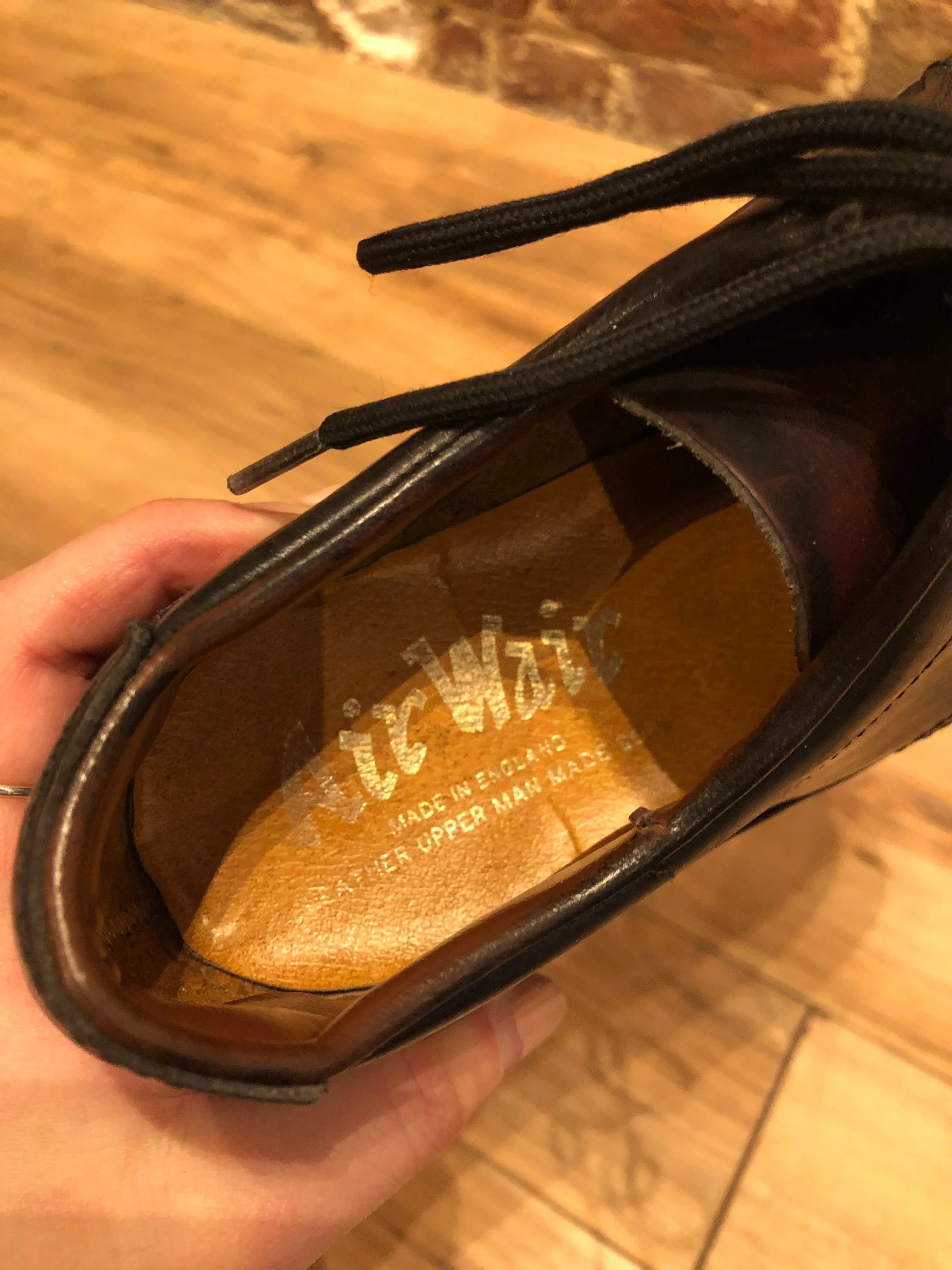 Vintage Dr. Martens Shoes, Made in England, UK 4/ US W 6/ EUR 37