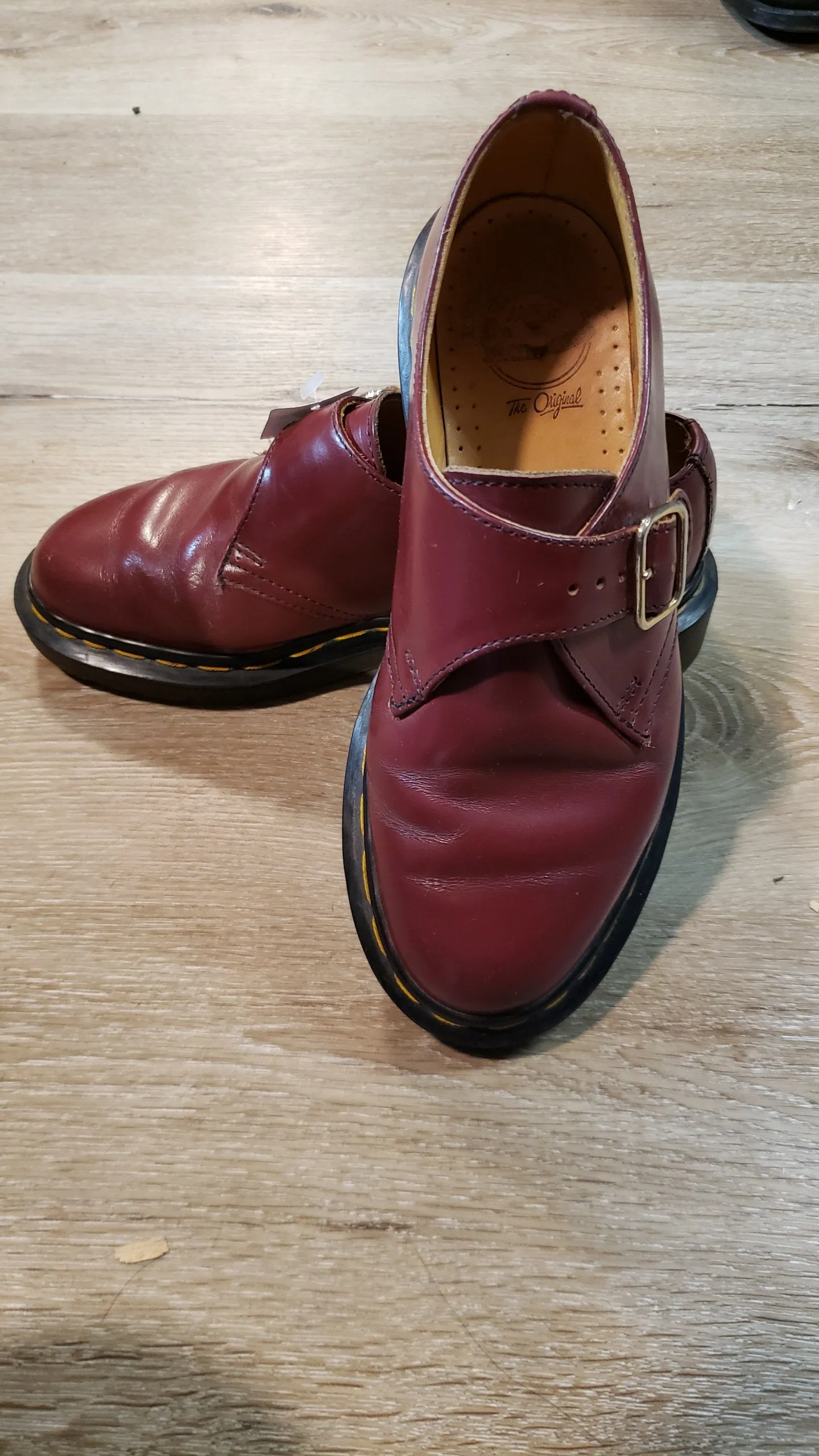 Vintage Monkstrap Doc Martens Made in UK, SOLD
