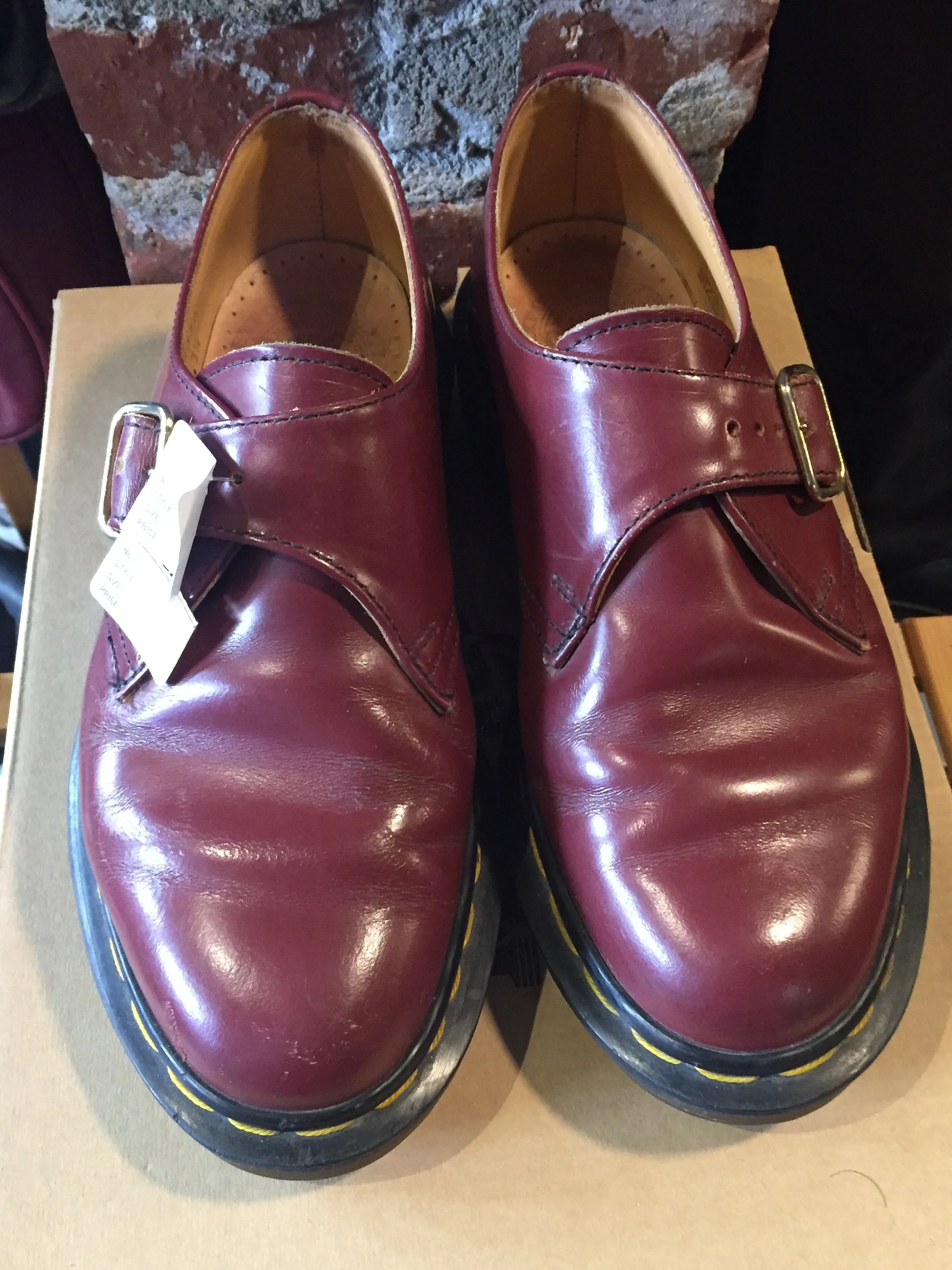 Vintage Monkstrap Doc Martens Made in UK, SOLD