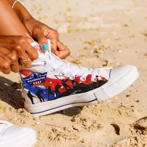 Washington Veteran Canvas High Top Shoes