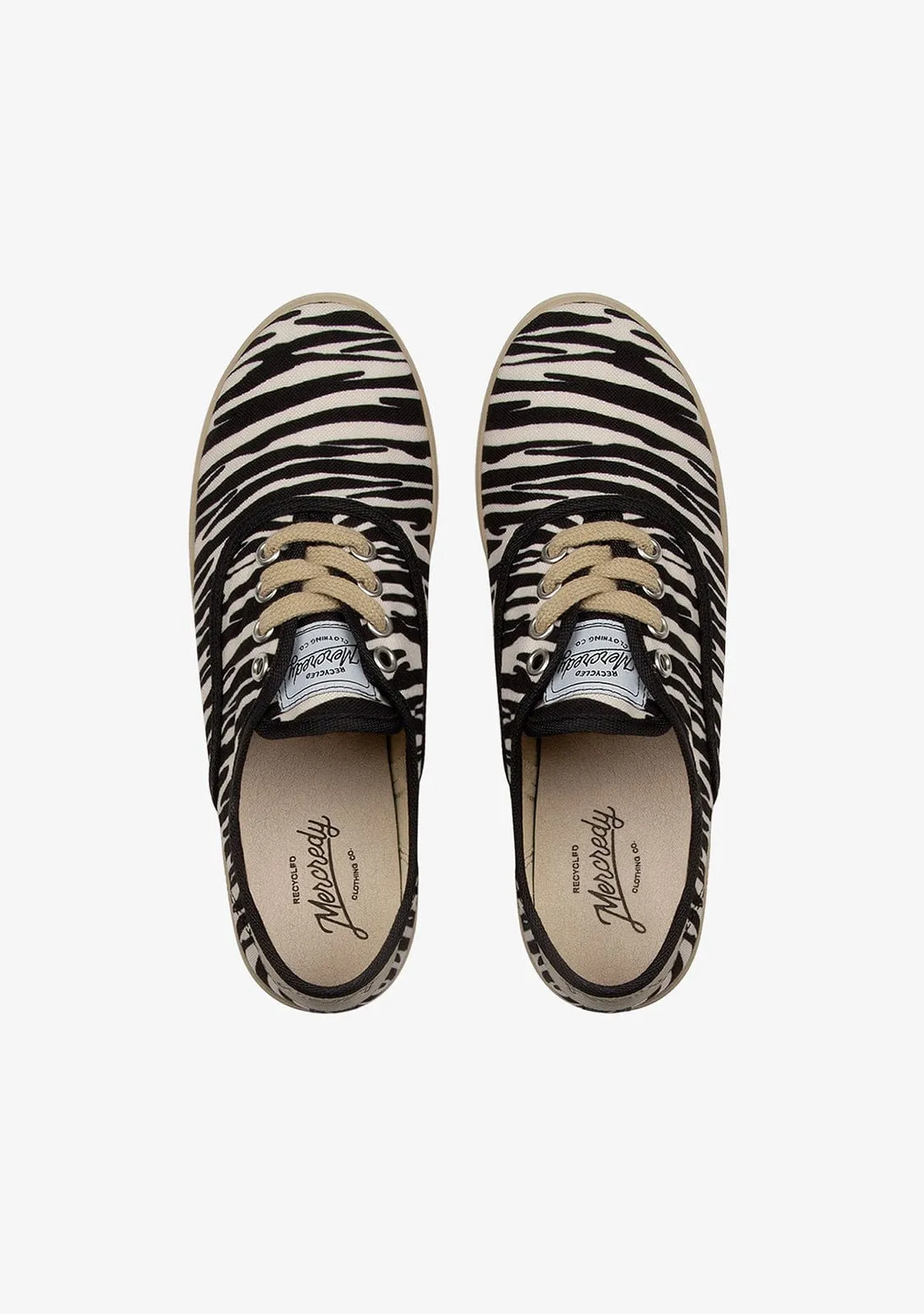 Zebra Ecological Sneakers Mercredy